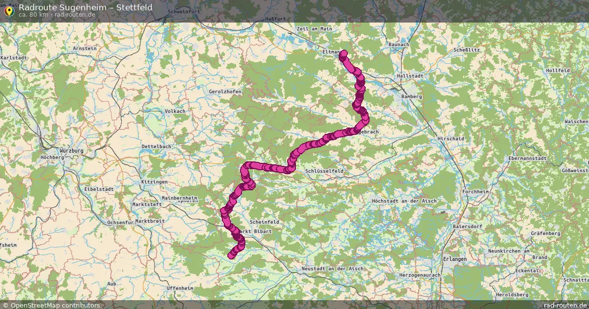 Radtour Sugenheim – Stettfeld