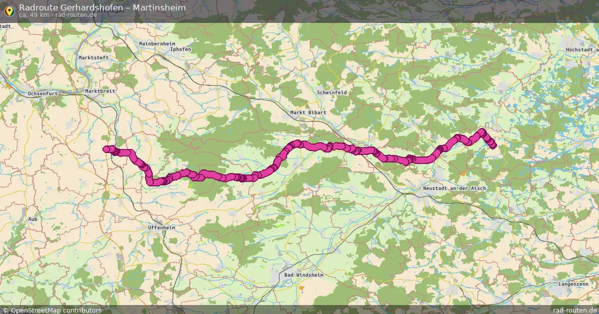Radtour Gerhardshofen – Martinsheim