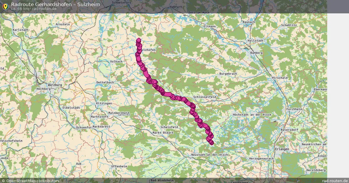 Radtour Gerhardshofen – Sulzheim