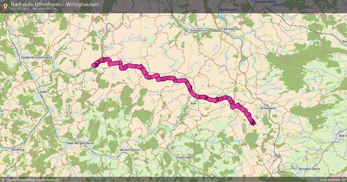 Radtour Uffenheim – Wittighausen