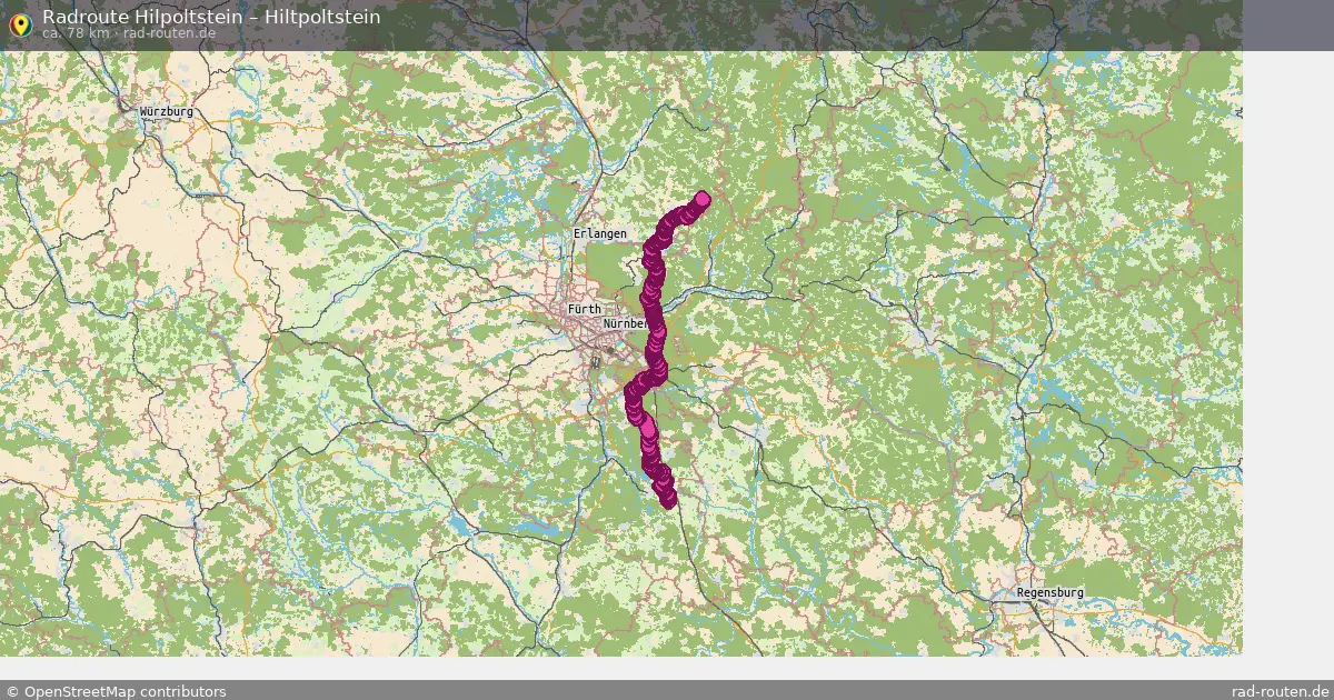 Radtour Hilpoltstein – Hiltpoltstein