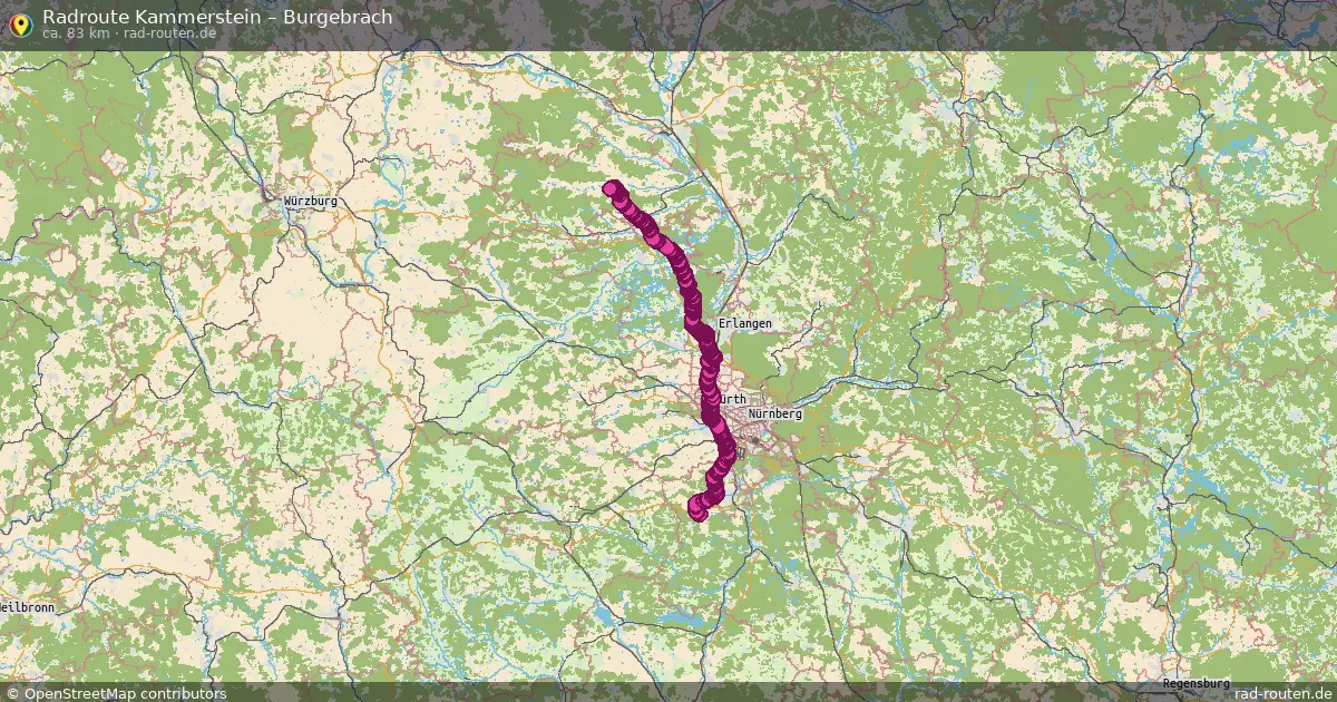 Radtour Kammerstein – Burgebrach