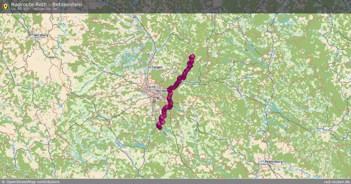 Radtour Roth – Betzenstein