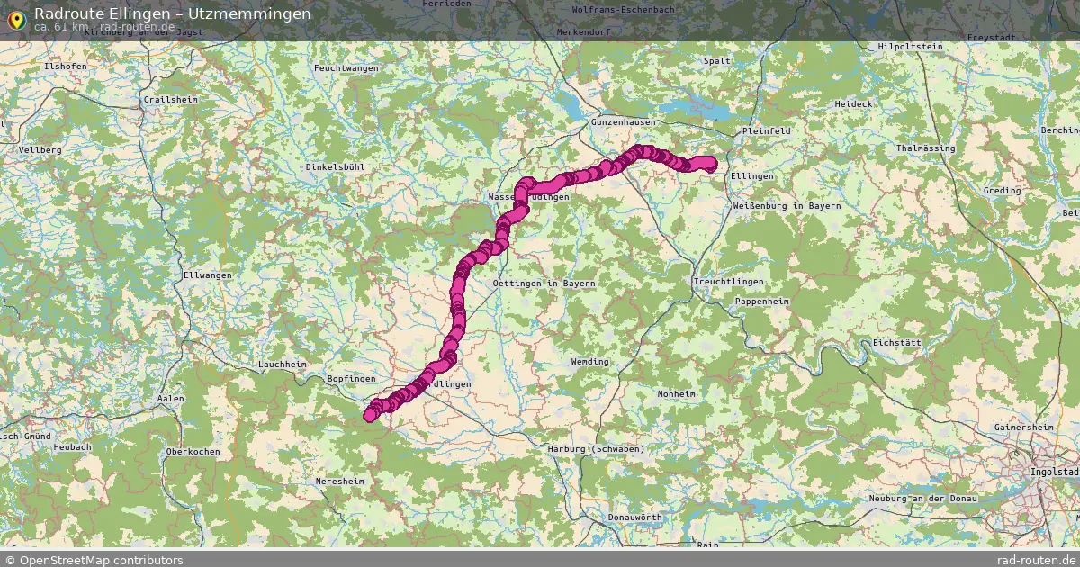 Radtour Ellingen – Utzmemmingen