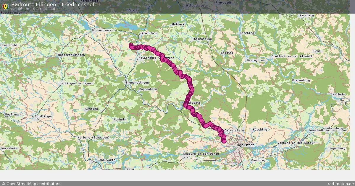 Radtour Ellingen – Friedrichshofen