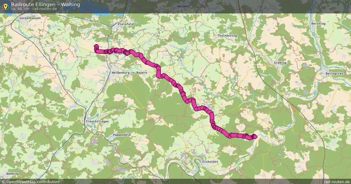 Radtour Ellingen – Walting