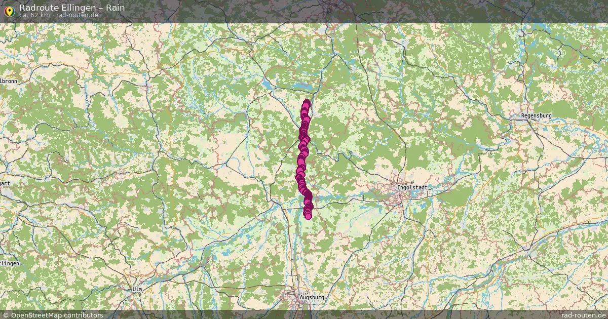 Radtour Ellingen – Rain
