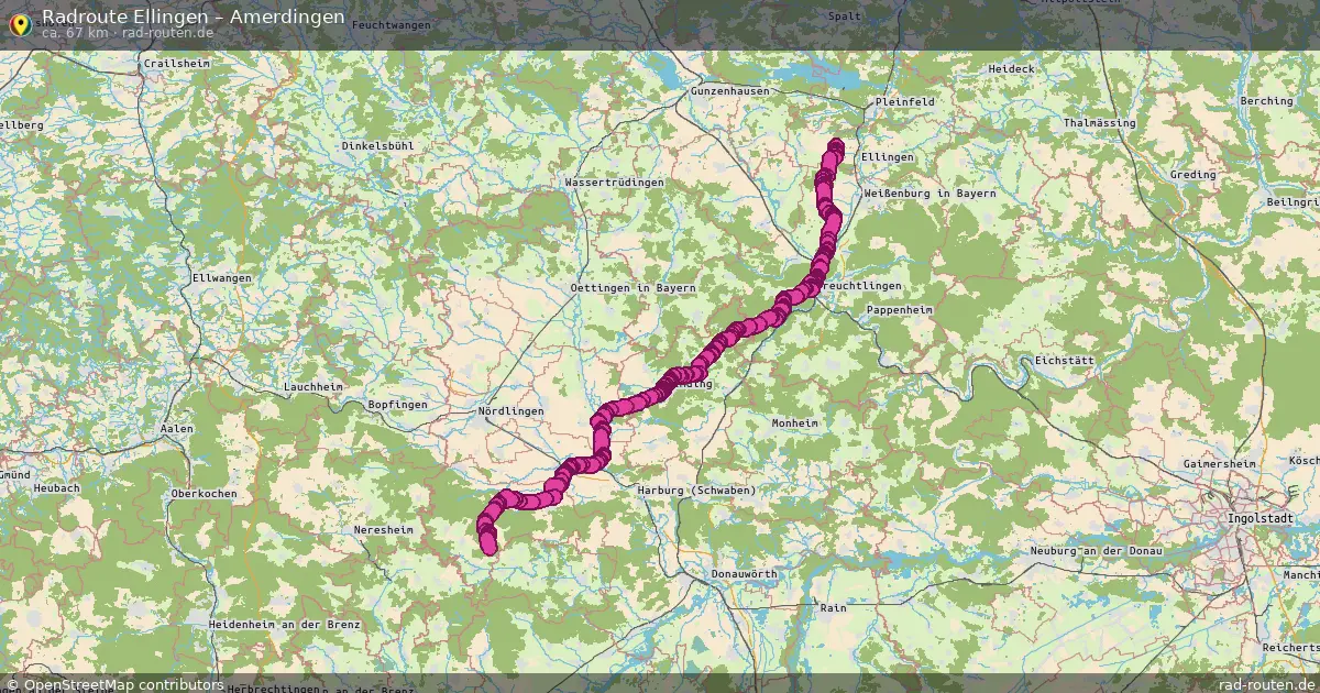 Radtour Ellingen – Amerdingen