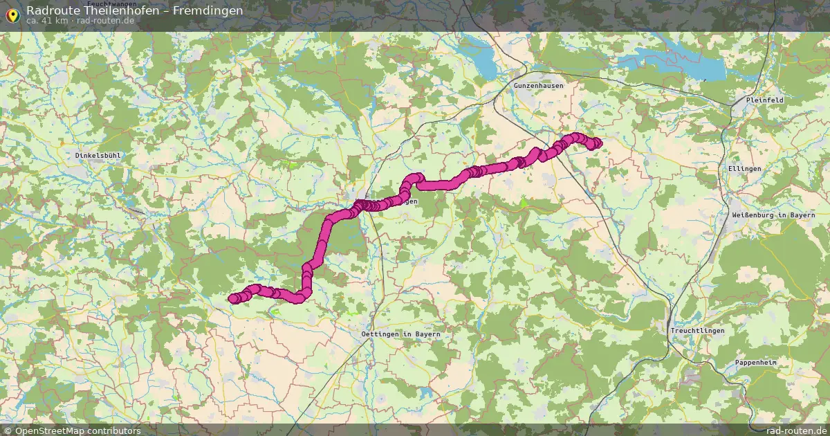 Radtour Theilenhofen – Fremdingen
