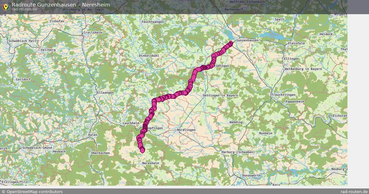 Radtour Gunzenhausen – Neresheim