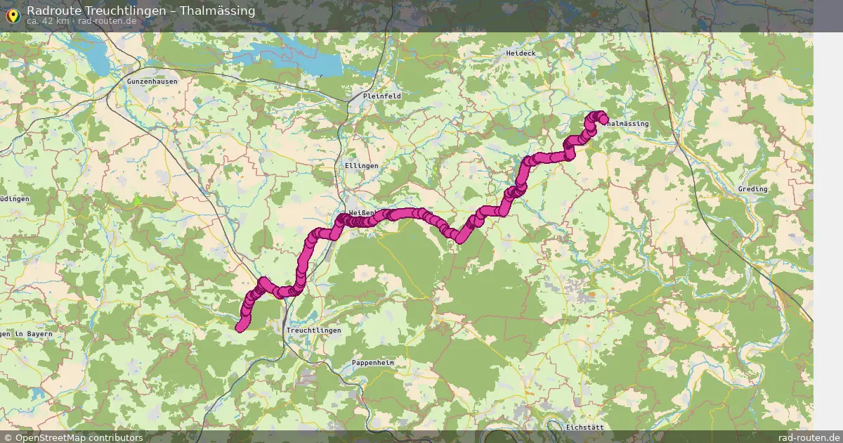 Radtour Treuchtlingen – Thalmässing