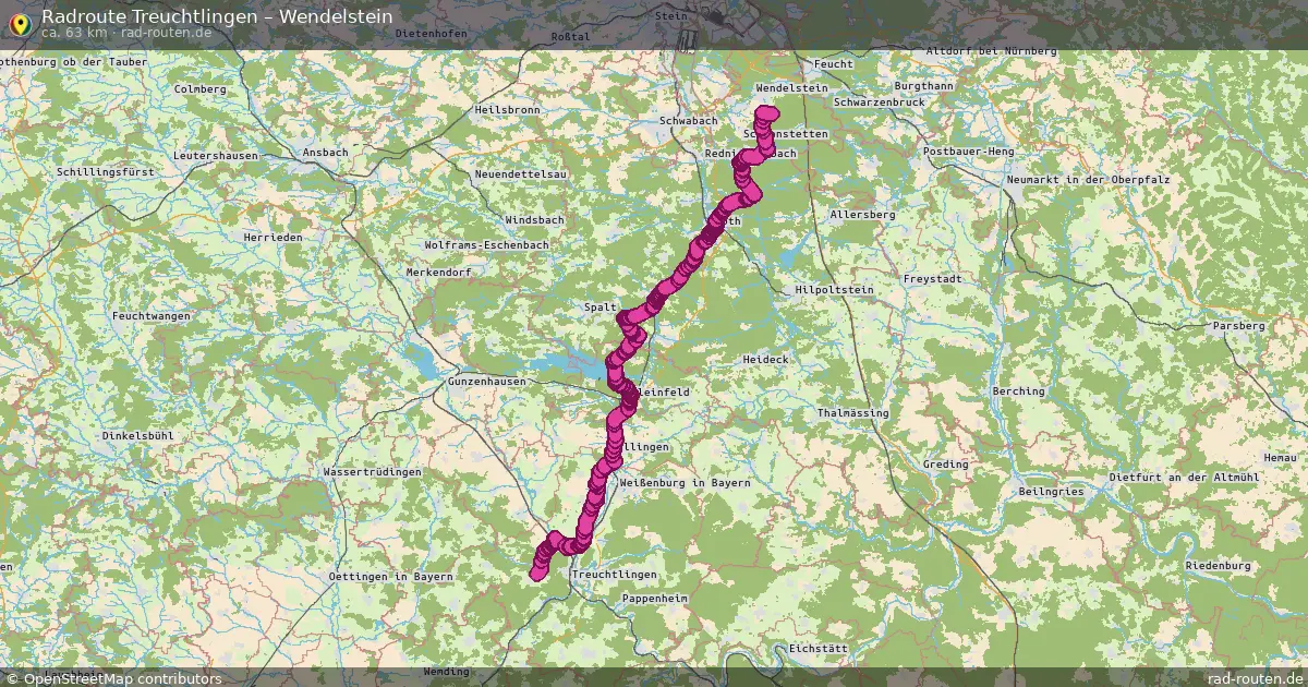 Radtour Treuchtlingen – Wendelstein