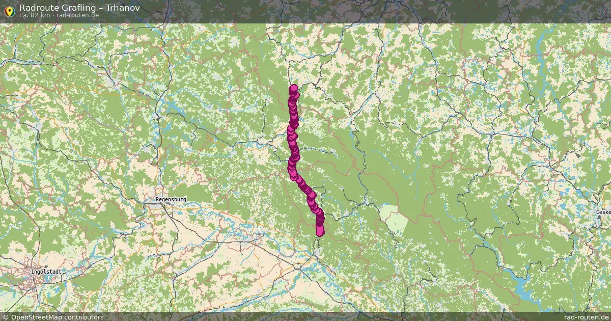 Radtour Grafling – Trhanov