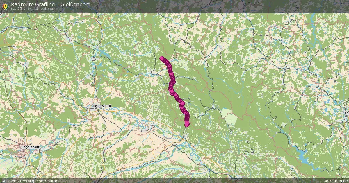 Radtour Grafling – Gleißenberg
