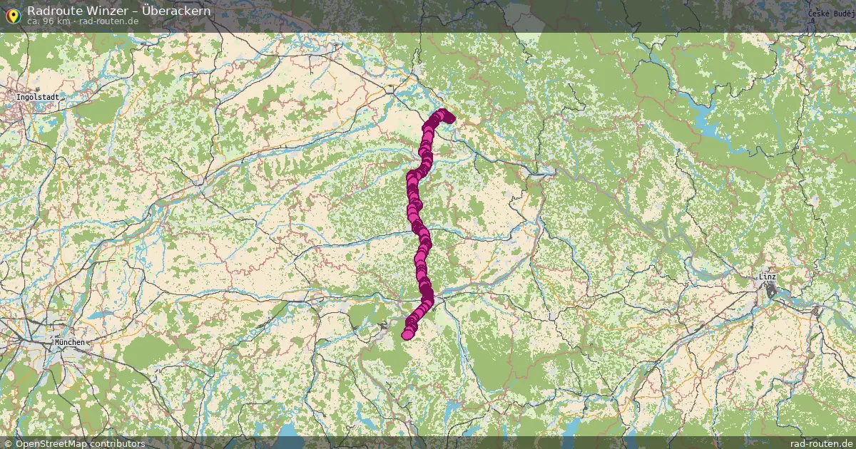 Radtour Winzer – Überackern