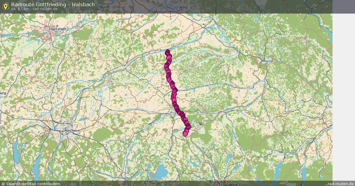 Radtour Gottfrieding – Halsbach
