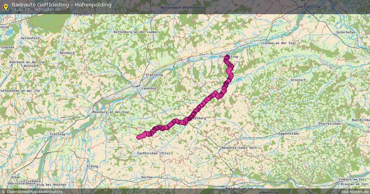 Radtour Gottfrieding – Hohenpolding