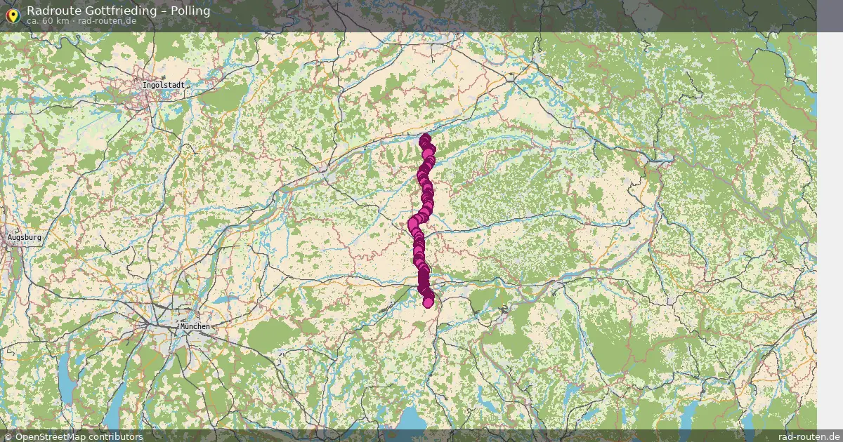 Radtour Gottfrieding – Polling