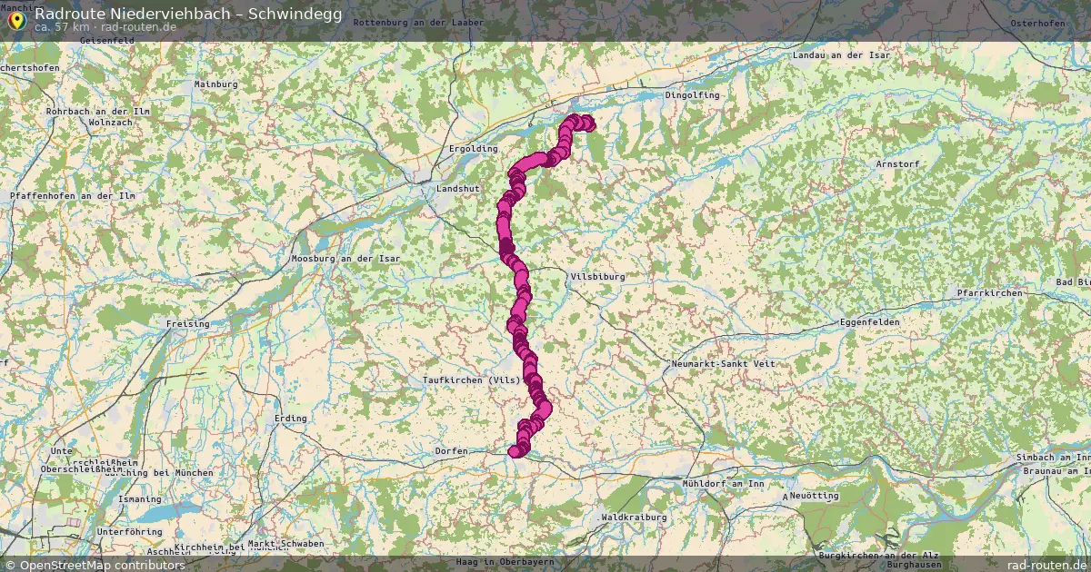 Radtour Niederviehbach – Schwindegg