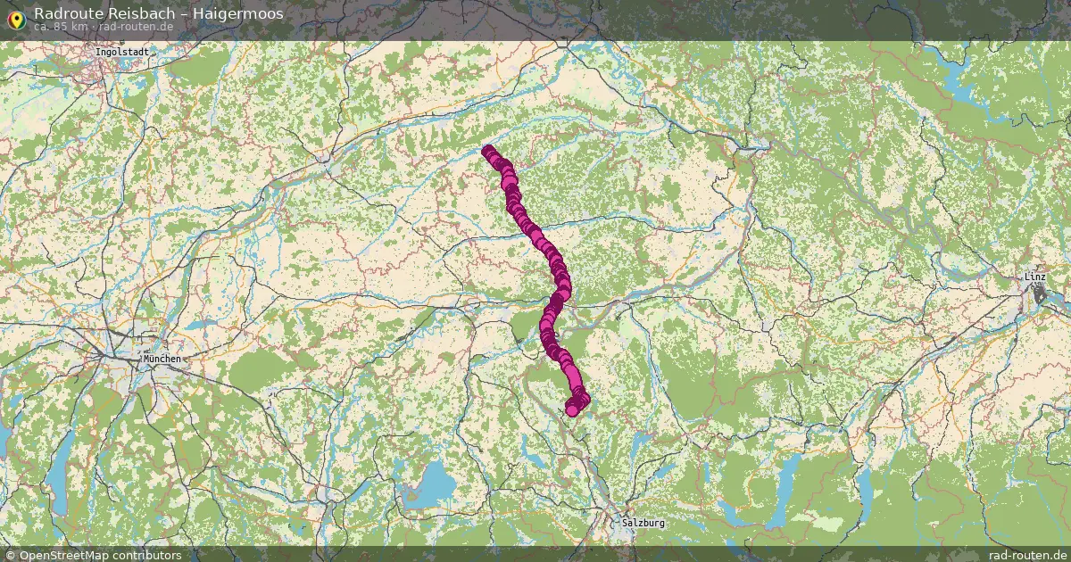 Radtour Reisbach – Haigermoos