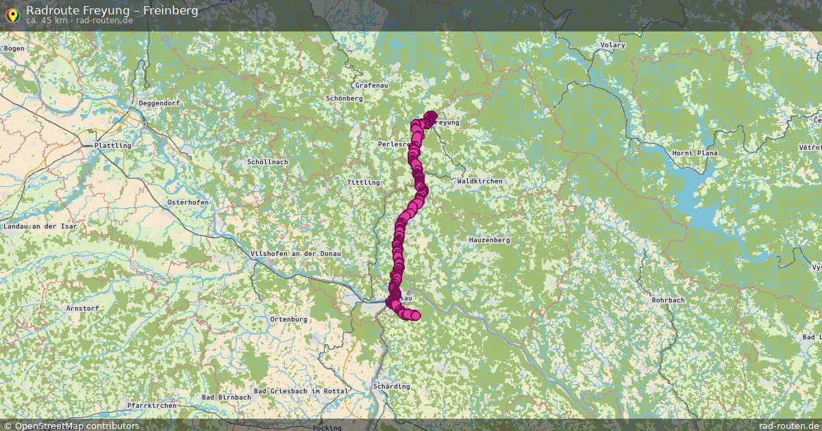 Radtour Freyung – Freinberg