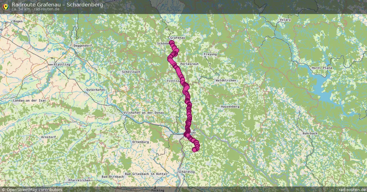 Radtour Grafenau – Schardenberg