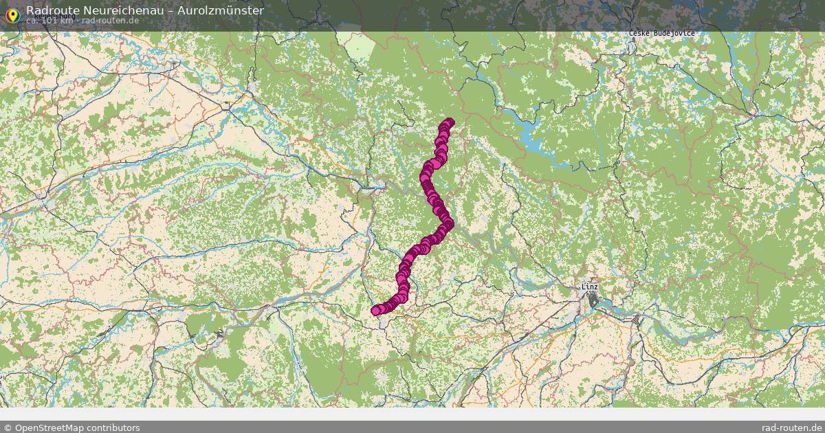 Fahrradroute Neureichenau – Aurolzmünster