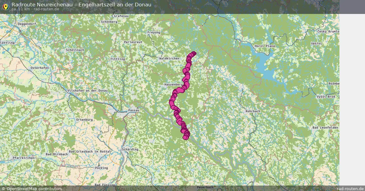 Radtour Neureichenau – Engelhartszell An Der Donau