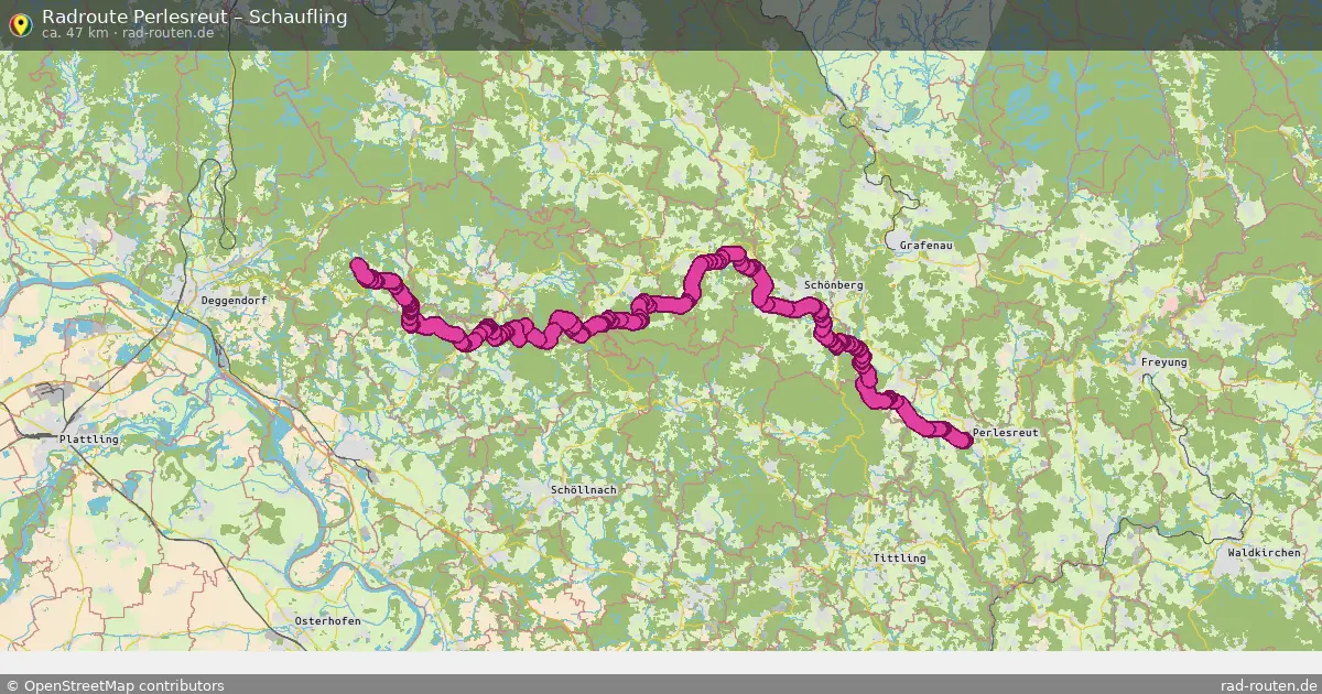 Radtour Perlesreut – Schaufling