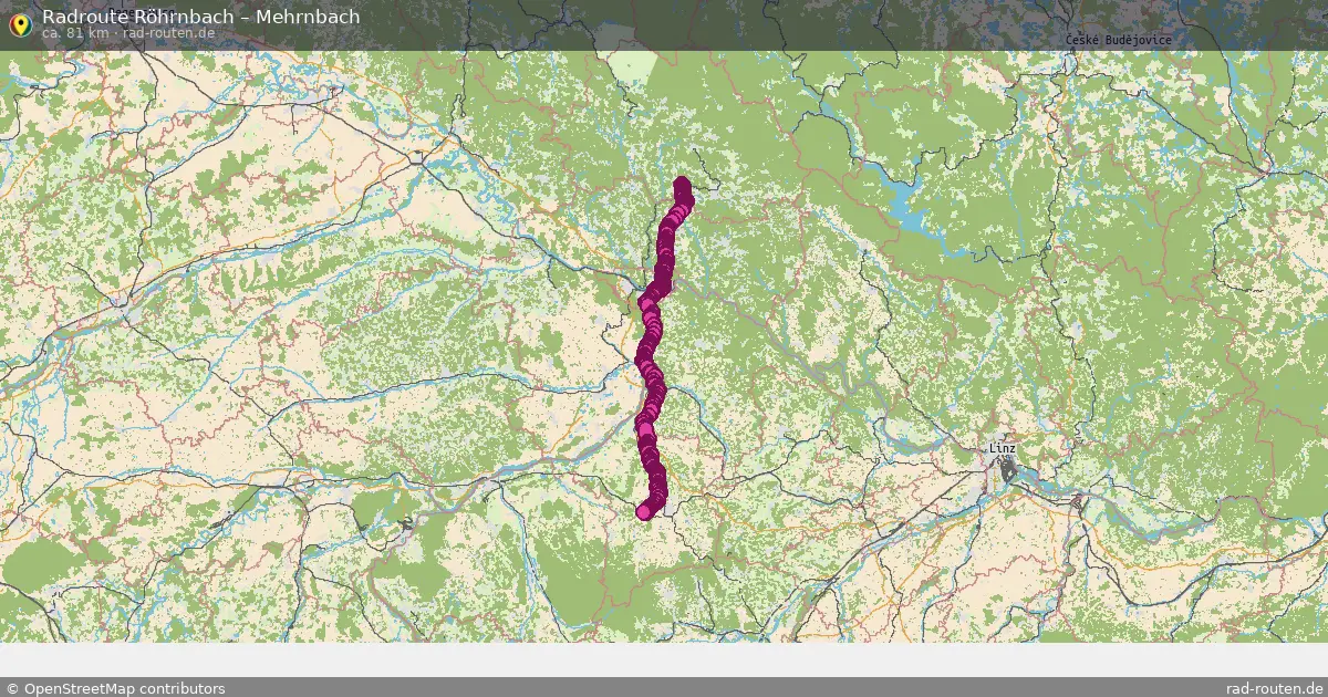 Radtour Röhrnbach – Mehrnbach