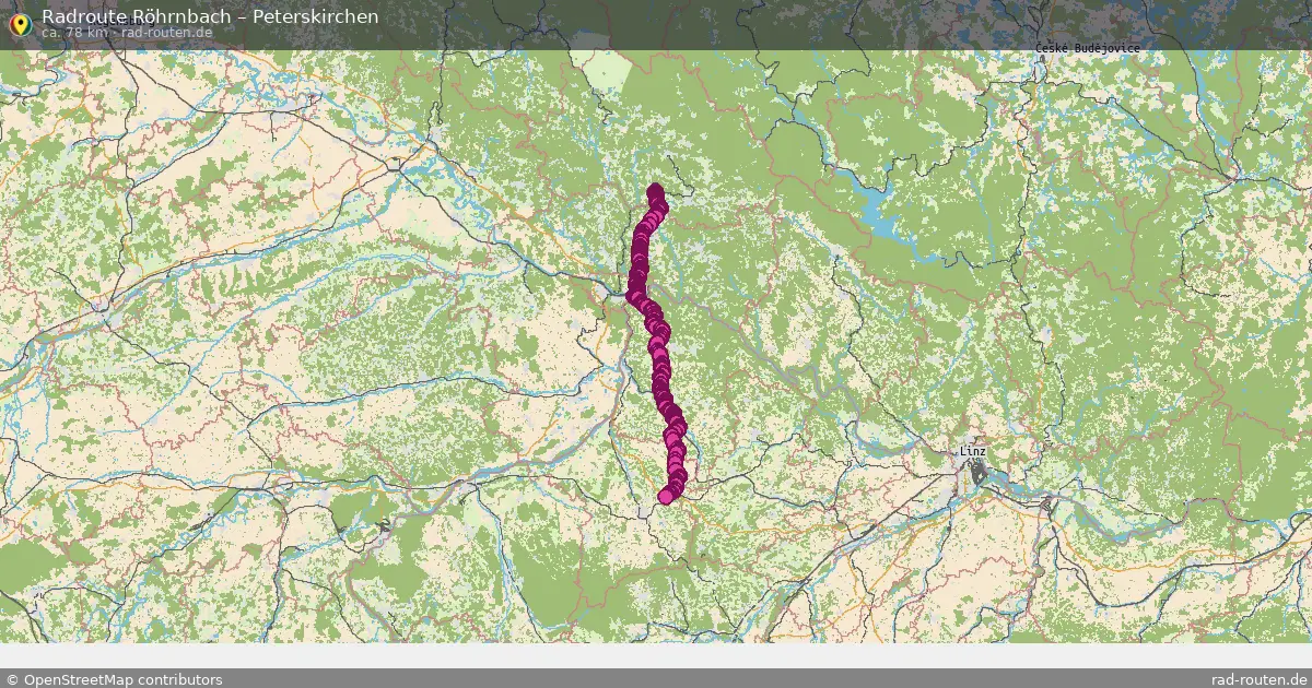 Radtour Röhrnbach – Peterskirchen