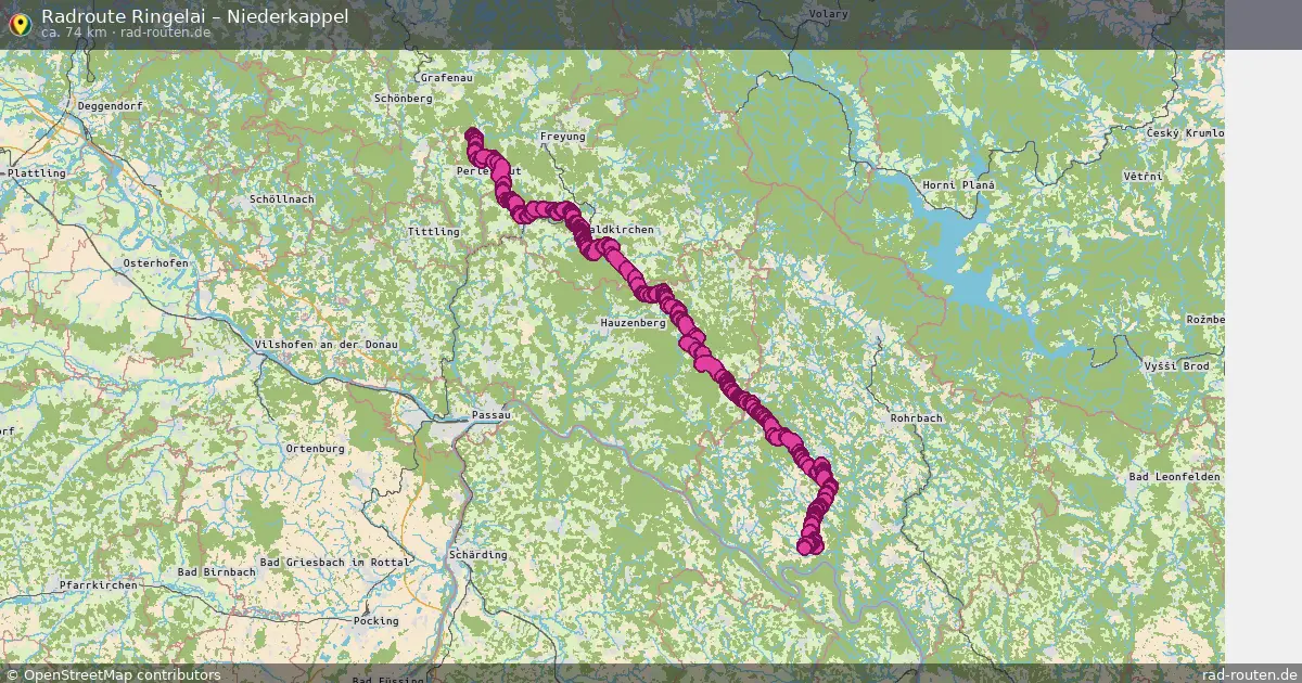 Radtour Ringelai – Niederkappel