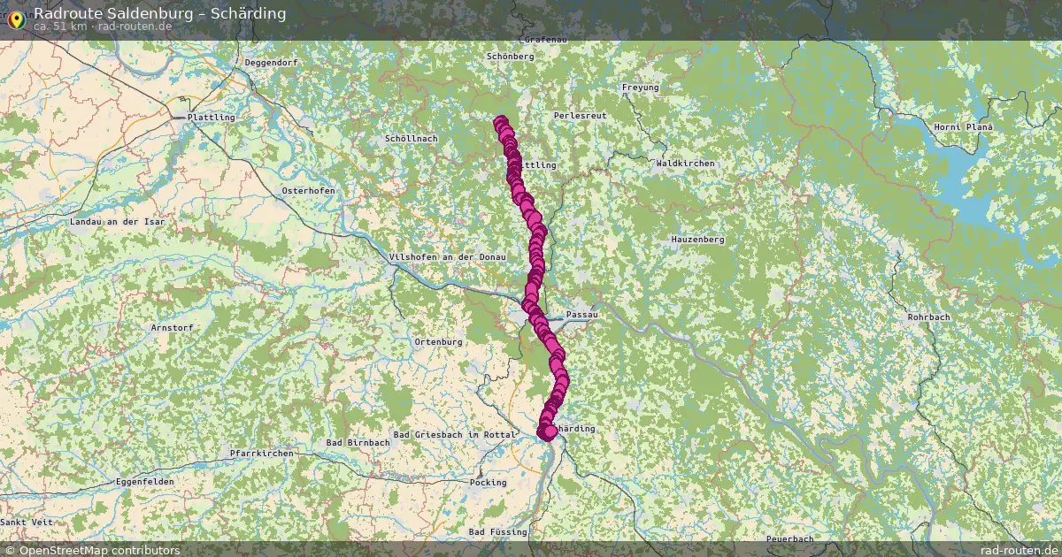 Radtour Saldenburg – Schärding