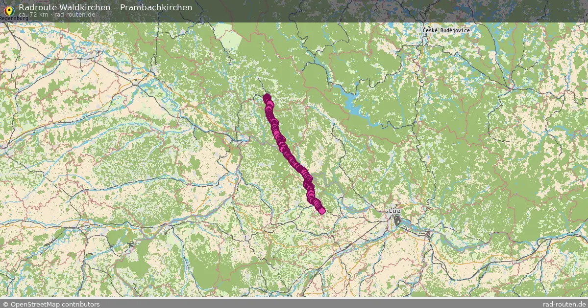 Radtour Waldkirchen – Prambachkirchen