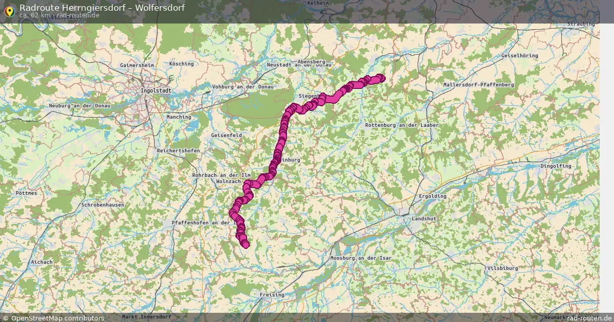 Radtour Herrngiersdorf – Wolfersdorf