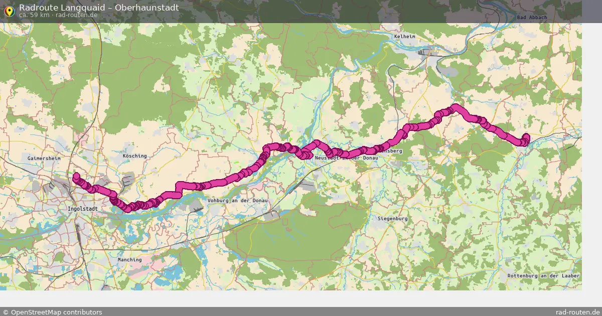 Radtour Langquaid – Oberhaunstadt