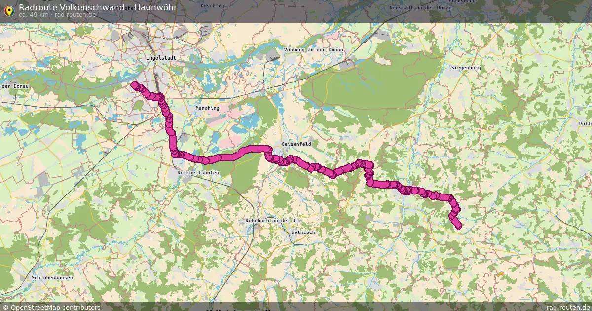Radtour Volkenschwand – Haunwöhr