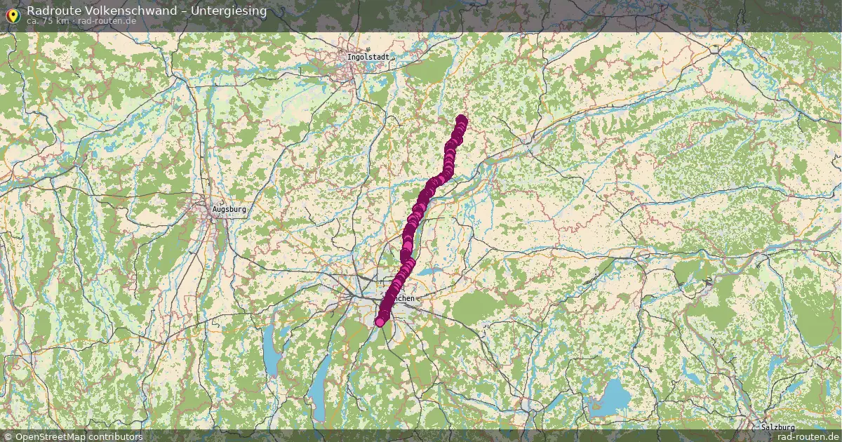 Radtour Volkenschwand – Untergiesing