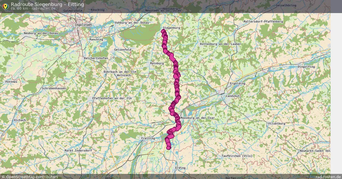Radtour Siegenburg – Eitting