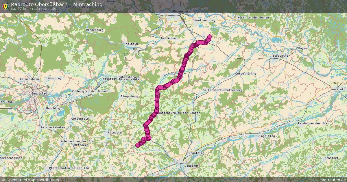 Radtour Obersüßbach – Mintraching
