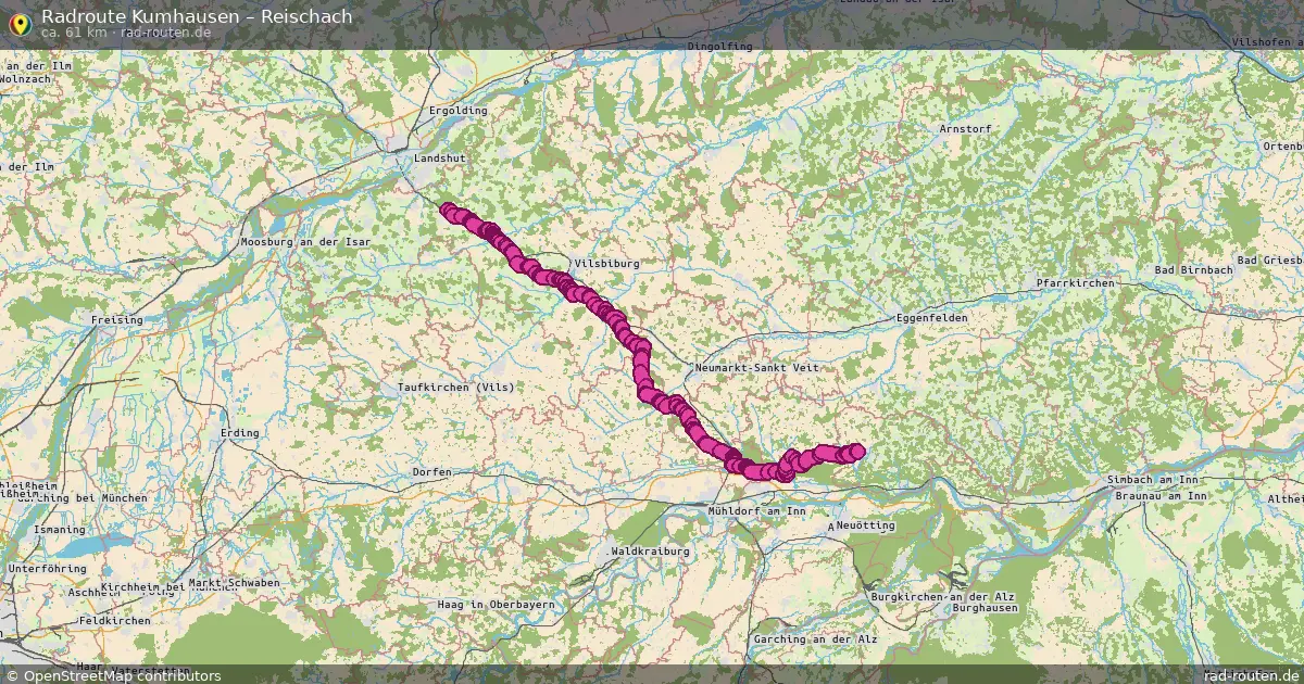 Radtour Kumhausen – Reischach