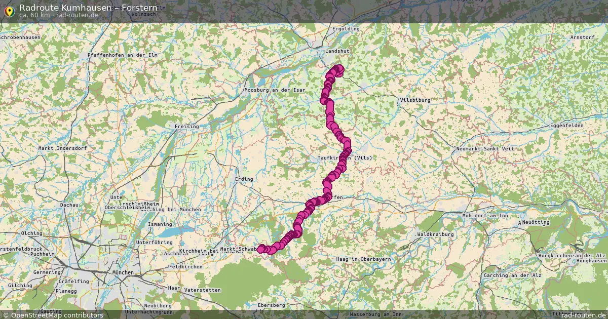 Radtour Kumhausen – Forstern