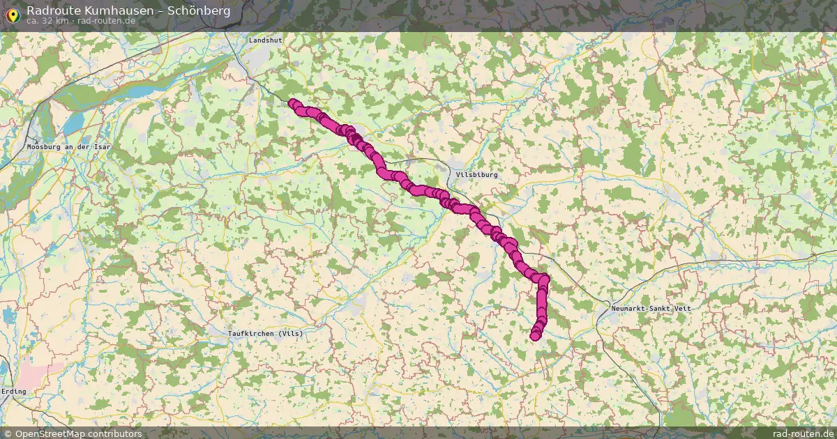 Radtour Kumhausen – Schönberg