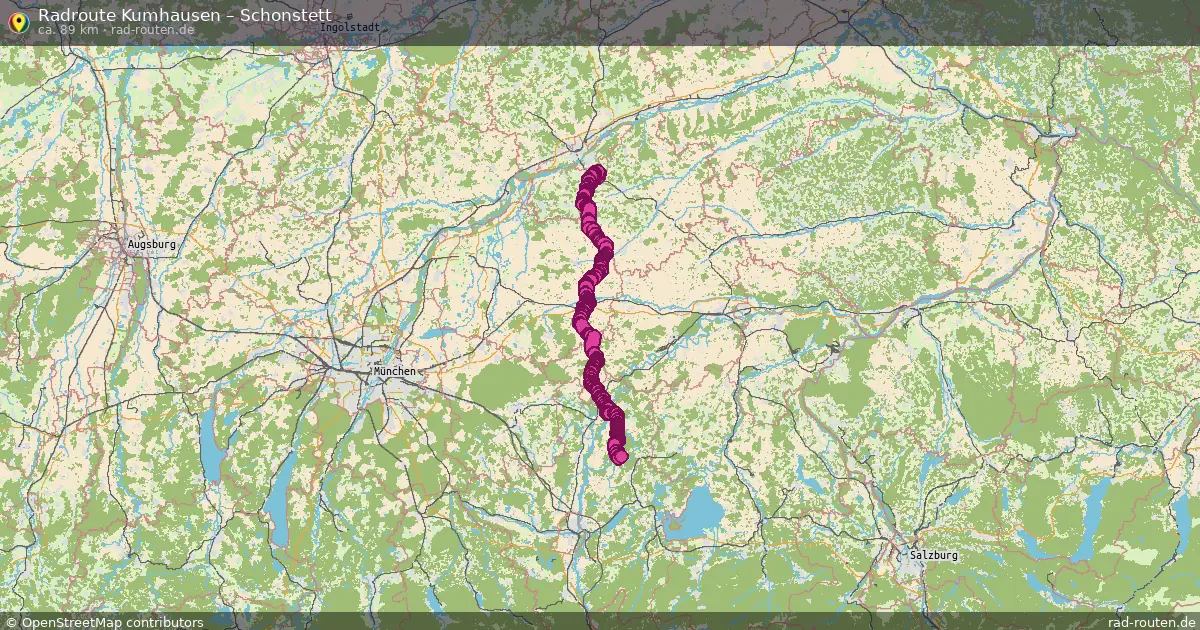 Radtour Kumhausen – Schonstett
