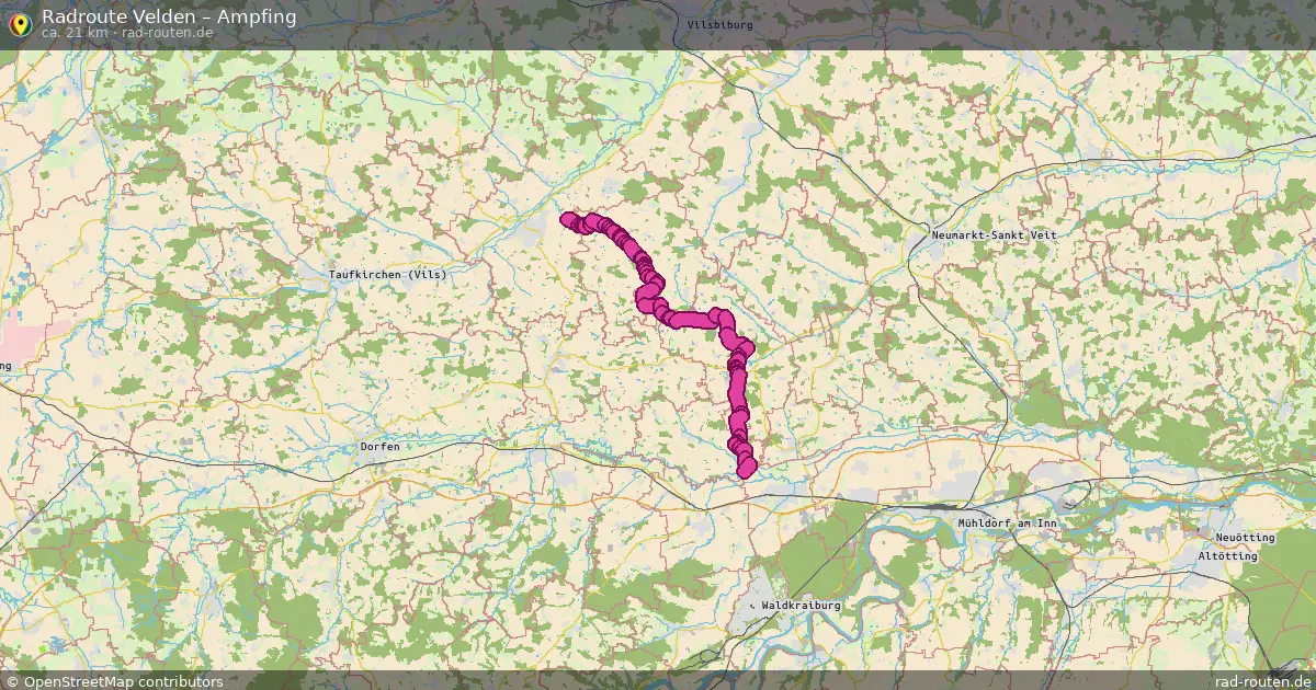 Radtour Velden – Ampfing