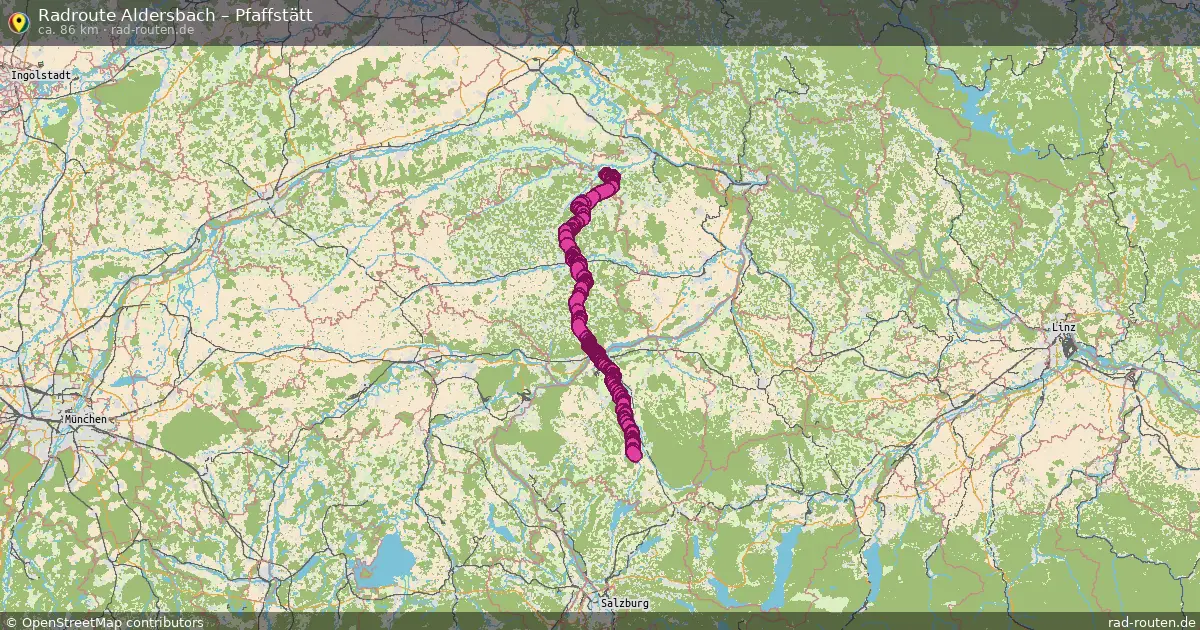 Radtour Aldersbach – Pfaffstätt