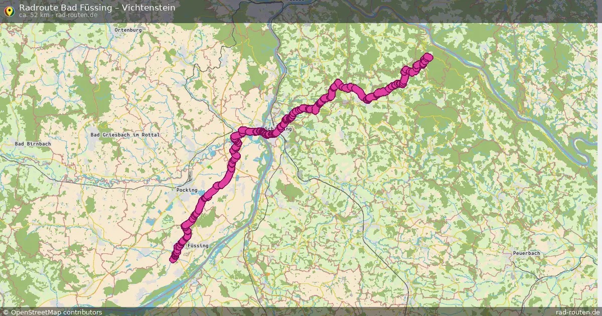 Radtour Bad Füssing – Vichtenstein