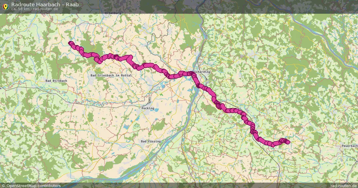 Radtour Haarbach – Raab