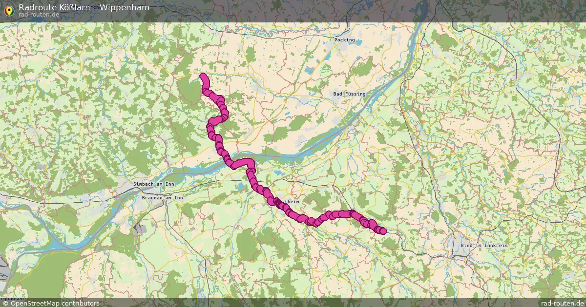 Radtour Kößlarn – Wippenham
