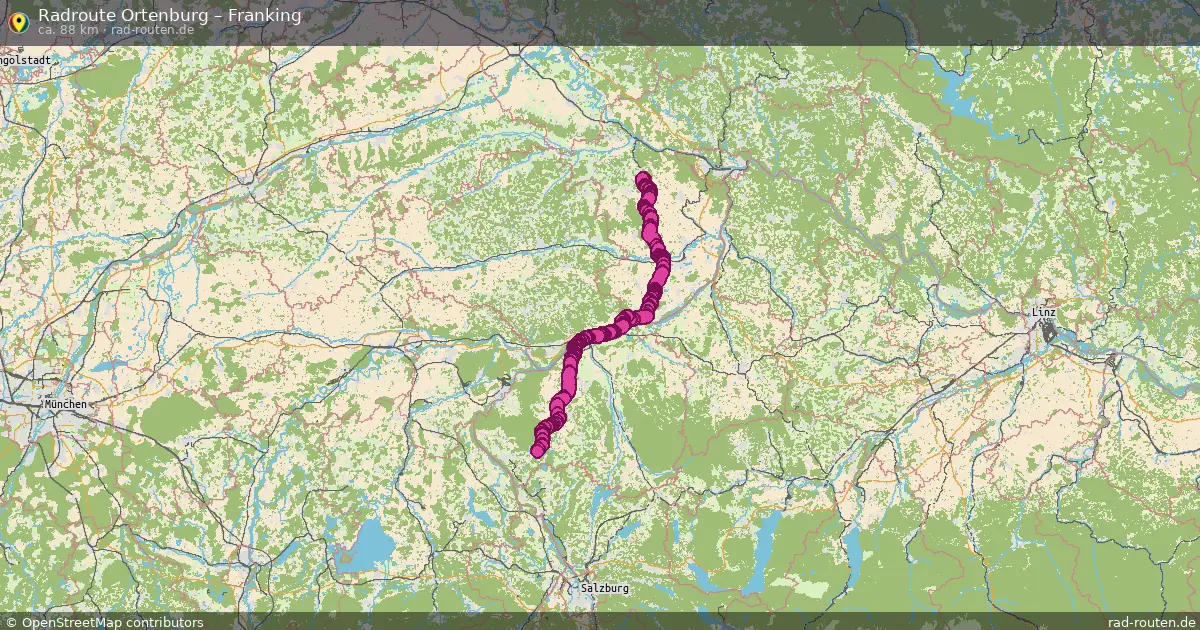 Radtour Ortenburg – Franking